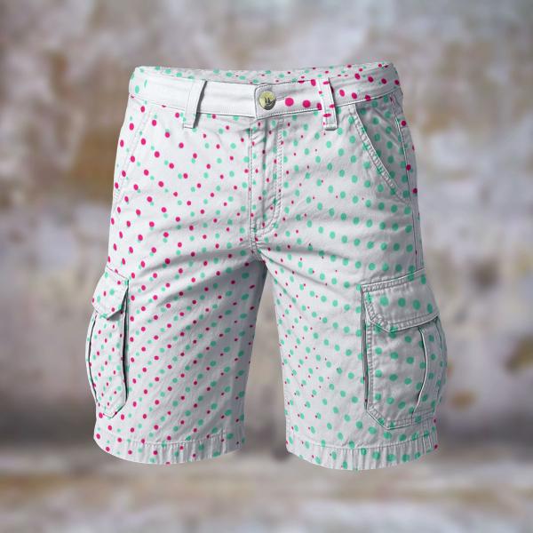 Cargohose mit Bootsmann - Hose, lang oder kurz, bunt, 100% Polyester, Grösse S-5XL, fester Stoff, Normale Passform, Mischling, Mix, Deutscher Schäferhund